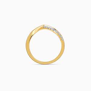 แหวนเพชรที่โตในแล็บทองคำพร้อมความเงางามระดับพรีเมียมสำหรับงานแต่งงานที่หรูหราและหมั้น - Product Image 2