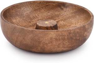 Mini Porta Incienso de Madera Natural, Difusor de Aromaterapia Portátil para Yoga, Oficina y Viajes, para Quemar Varillas de Incienso - Product Image 2