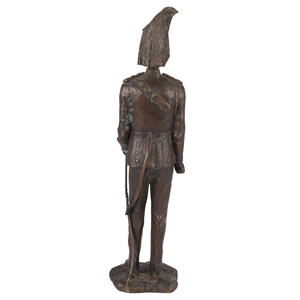 Escultura de bronce antiguo de latón indio hecha a mano, estatua de decoración para el hogar, artículos de regalo, 30x7 cm, SNC-30 - Product Image 4