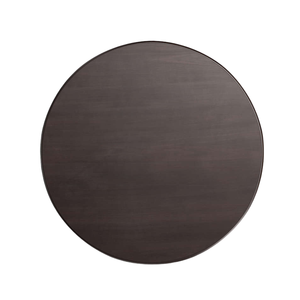 Table de salle à manger ronde en bois massif de qualité supérieure, gris anthracite Améliorez votre expérience culinaire avec des meubles de luxe du Vietnam - Product Image 2