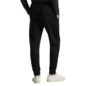 Pantalon de survêtement d'hiver pour hommes, jogging à cordon de serrage en coton avec logos personnalisés et coupe sculptée pour streetwear tendance et commandes en gros - Product Image 2