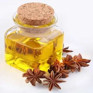 Huile essentielle d'anis étoilé OEM/ODM 100% pure, extrait de plante pour les remèdes à base de plantes, la fabrication de savons et de bougies, approvisionnement en gros - Product Image 1
