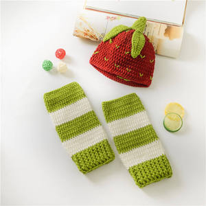 EFANBEANIE Accessoires de photographie pour nouveau-né fille, vêtements tricotés au crochet faits à la main, tenue super mignonne pour bébé, ensembles cadeaux - Product Image 5