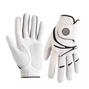 Best Selling High Quality Custom Logo Left Handed Soft Cabretta Golf <b>Glove</b> Kids <b>Ladies</b> Men - Product Image 6