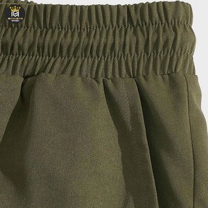 Pantalones Cargo Deportivos para Hombre de Primera Calidad con Tela de Lona Transpirable y Resistente al Viento, Decoración de Botones, Cintura con Cordón y Bolsillos - Product Image 5