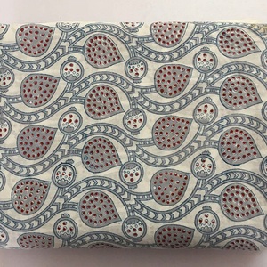 Beach Base Color Handmade Indian Printed Fabric 100% Cotton Organic Fabric Dresses Making Garments Fabrics Bohemian Print - Product Image 3