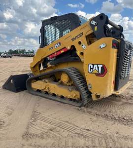 Cargadora de oruga compacta CAT 255 bastante usada original, cargadora de dirección deslizante articulada a la venta, cargadora de dirección deslizante CAT a la venta - Product Image 2