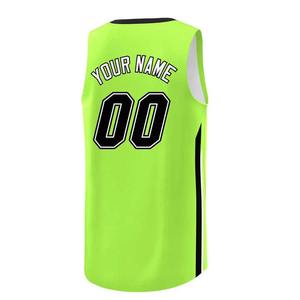 Sublimación de práctica de malla para hombre, camiseta de baloncesto Reversible personalizada para jóvenes, uniformes para niño, sublimación verde 6xl de alta calidad Oem - Product Image 6