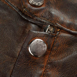 แจ็กเก็ตหนังสำหรับผู้ชายแจ็กเก็ตหนังสีพิเศษ - Product Image 4