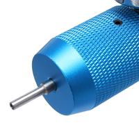 Adaptateur portable pour cartouche de CO2 12g avec manomètre, rechargement de cylindre, chargeur de gaz, valve de gonflage pour pneu de vélo