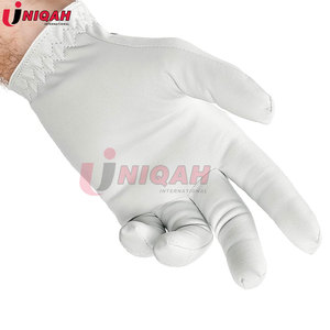 Guante de golf definitivo con ajuste de segunda piel que absorbe la humedad y diseño duradero Parche blanco-Material de cuero de control de precisión - Product Image 2