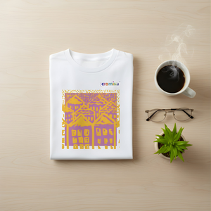 Collezione di T-shirt da uomo Cromika, taglia L, ispirata alle opere di arte del marchio, case soride, modello, confezione da 1 - Product Image 3