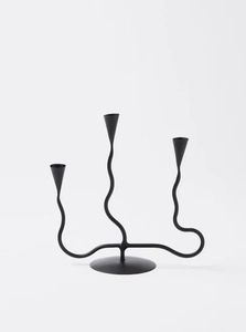 Vague Design Bougeoir En Fer Forgé Maison et Mariage Décoratif À La Main Décor De Mariage Prix Personnalisé - Product Image 2