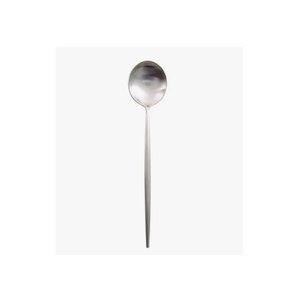 Cuillère à dessert en acier inoxydable, couverts, vaisselle de luxe, ensemble cuillère et fourchette pour le thé pour les mariages et les hôtels - Product Image 4