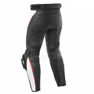 Pantalon de course d'hiver léger, respirant, coupe-vent, en cuir véritable, personnalisé, à séchage rapide, pour moto - Product Image 6