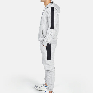 Bulk Wholesale Solid Color Heavy Weight <b>Tracksuits</b> Casual 100% Cotton Custom <b>Tracksuit</b> 500 GSM Men's <b>Plain</b> <b>Tracksuit</b> for Men - Product Image 2