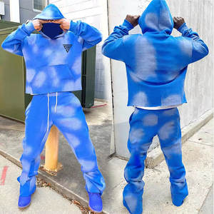 Survêtement en tissu recyclé délavé à l'acide, écologique, durable - Product Image 1