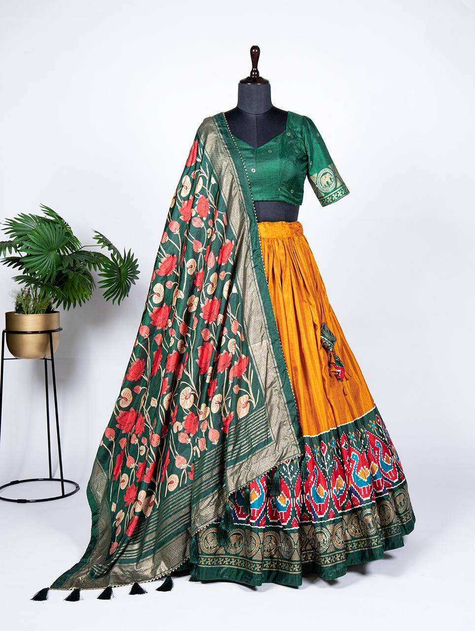 yollow colour lehenga 1piece