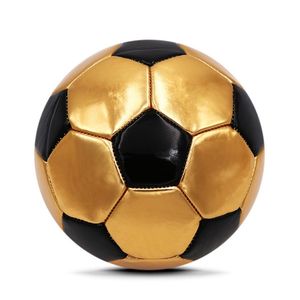 Wholesale Gold Mini Soccer Ball with PU Leather for Training, Souvenirs, Tournament Promotions, or Custom Corporate Branding - Product Image 1