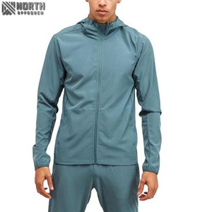 Vêtements de sport légers pour hommes de haute qualité bleu 100% survêtements à fermeture éclair à la cheville en nylon pour hommes survêtement Vintage - Product Image 1