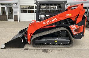 รถตักล้อยางขนาดเล็ก Kubota SVL75-3 รุ่นใหม่ ปี 2025 แบบมีห้องโดยสาร สำหรับงานก่อสร้างและฟาร์ม - Product Image 5