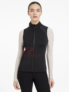 Haute stretch femmes veste d'équitation en gros séchage rapide évacuation de l'humidité texture douce coupe ergonomique compétition équestre - Product Image 2