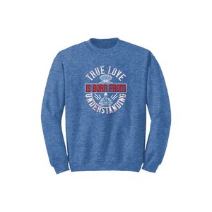 Sweat-shirt en mélange de coton avec des thèmes de bouddha imprimés Style décontracté 12 options de couleur 260-280 Placement de conception personnalisable GSM lourd - Product Image 3