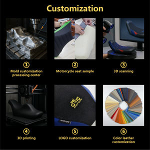 Diseño innovador Accesorios de motocicleta personalizados Asiento de motocicleta transpirable y cómodo para Honda GB350S <span class=keywords><strong>2023</strong></span> - Product Image 3