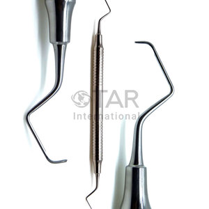 Cureta Dental Gracey 9/10 instrumentos médicos periodontales de acero inoxidable de doble extremo para el cuidado dental profesional - Product Image 2