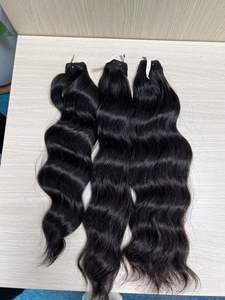 Vague d'océan cheveux vierges vietnamiens bruts gros cheveux 100% cheveux humains cuticule alignée - Product Image 4