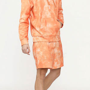 Shorts à motifs unis grande taille pour hommes, coupe ample, taille élastique, coton anti-rides, vente en gros sur mesure - Product Image 5