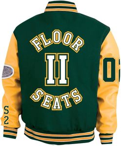 Veste bomber en cuir sur mesure, veste de baseball vintage, veste universitaire pour homme - Product Image 2