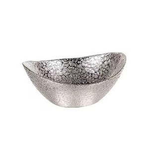 Modern Metal Date <b>Bowl</b> For Stylish Homes With Unique Shape Designed To Enhance Food Presentation And Table Decor - Product Image 3