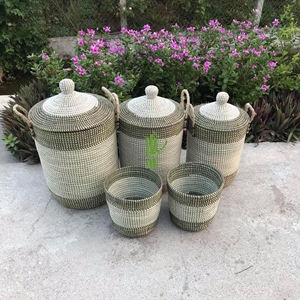 Vente chaude Seagrass Stockage Mélange Stockage De Couleurs Pour La Blanchisserie Artisanat Vietnam - Product Image 1