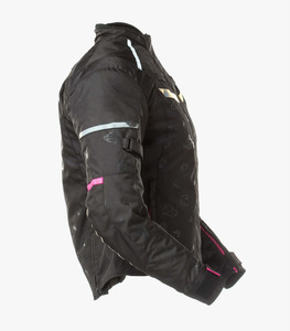 Servicio OEM de alta calidad Cordura chaqueta mujer impermeable transpirable a prueba de viento ropa deportiva impresa carreras de motos XL - Product Image 3