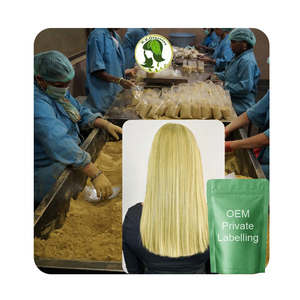 Tinte Capilar en Polvo de Henna Rubia Vainilla Herbal de Primera Calidad, Marca Privada, Semipermanente con Ingredientes Herbales - Product Image 4