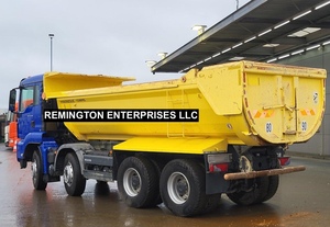 Camion benne MAN TGS 35.440 8x4 diesel à transmission automatique, conduite à gauche, modèle 2016, poids lourd d'occasion à prix abordable - Product Image 6