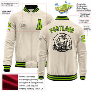 2025 New Premium Leather <b>Bomber</b> Coat <b>Varsity</b> <b>Jacket</b> OEM High Quality Sportswear Letterman <b>Jacket</b> for <b>Men</b> - Product Image 2