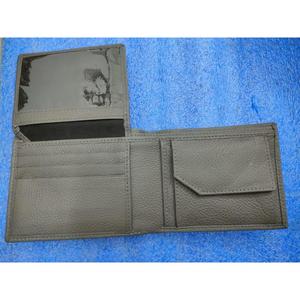 Monedero de bolsillo de cuero genuino personalizado, billetera para caballeros, absorbente de sudor y 100% ecológico, monedero Original de piel de animal, billetera para hombre - Product Image 5