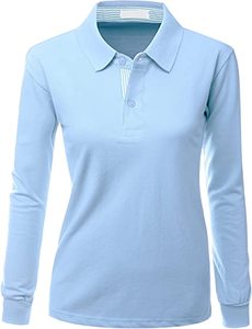 Solapa de golf de alta calidad para hombre para Polo, venta al por mayor, diseño personalizado, informal, bordado inteligente, patrón sólido, tela de punto - Product Image 4