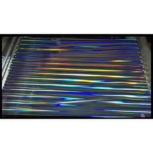 Étiquettes d'emballage en film PET holographique arc-en-ciel auto-adhésives Spick Global (10-60 pouces) - Product Image 5