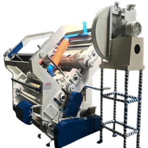 BOXMAC High-Speed Semi-Automatic Electric Drive Double Profile Fingerless Paper Corrugation Machine Set with Pump and Gearbox - Product Image 4