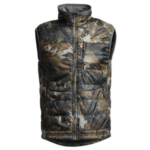 Gilet et ensemble de gilets de chasse unisexe pour l'automne, chauds, respirants et anti-humidité, en polyester/polaire camouflage - Product Image 1