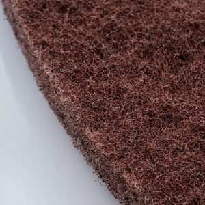 Tampon de nettoyage efficace pour épurateur de sol manuel le plus vendu en brun rouge blanc en plastique - Product Image 1