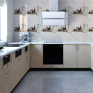 Azulejo de pared de cerámica de impresión digital de lujo de pared de cerámica 25x40 cm impresión suave brillante para Cocina - Product Image 6