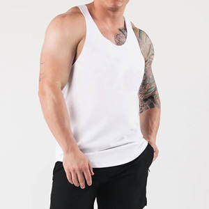 เสื้อกล้ามผู้ชายผ้านิ่มระบายอากาศได้ดีแห้งเร็วเล่นยิมเล่นกีฬาวิ่งออกกำลังกายกลางแจ้งฤดูร้อนทนทาน - Product Image 1