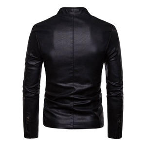Meilleures ventes de vestes en cuir de mouton pour hommes, coupe ajustée imperméable, prix raisonnable et dernier style avec services ODM - Product Image 2
