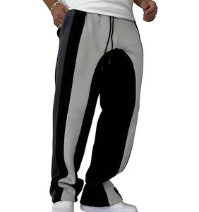 Pantalons de sport pour homme, tie-dye, séchage rapide, respirant, polyester/coton, taille haute, fermeture à cordon - Product Image 4