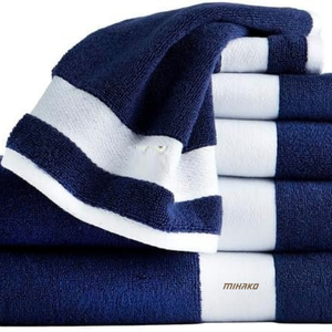 Meilleures ventes, ensembles de serviettes de bain d'hôtel 100% coton, couleur unie, design personnalisé avec un style luxueux pour le spa, prix avantageux - Product Image 3