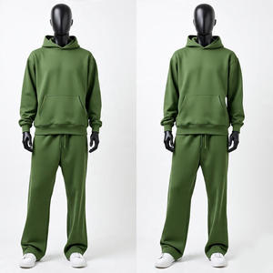 Conjunto Deportivo Personalizado para Hombre, Sudadera con Capucha y Pantalones Deportivos con Logotipo Personalizado, Conjunto de Dos Piezas de Felpa para Primavera y Otoño - Product Image 6